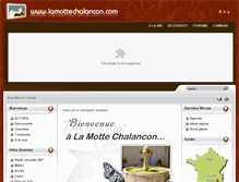 Tablet Screenshot of lamottechalancon.com